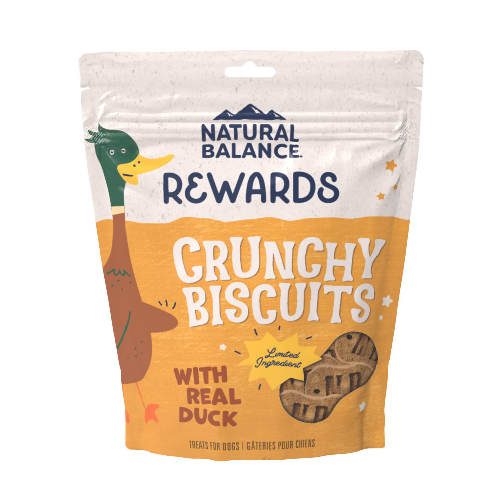 Natural Balance L.I.T. Limited Ingredient Small Breed Duck Dog Treats, 8 oz.