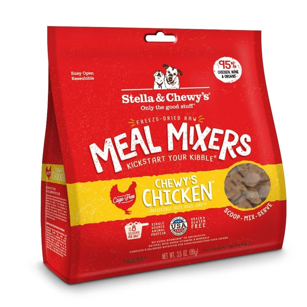 Stella & Chewy's Freeze-Dried Chicken Dog Food, 3.5 oz.