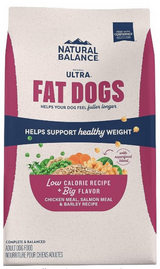 Natural Balance Fat Dogs Low Calorie Dry Dog Food, 4 lbs.