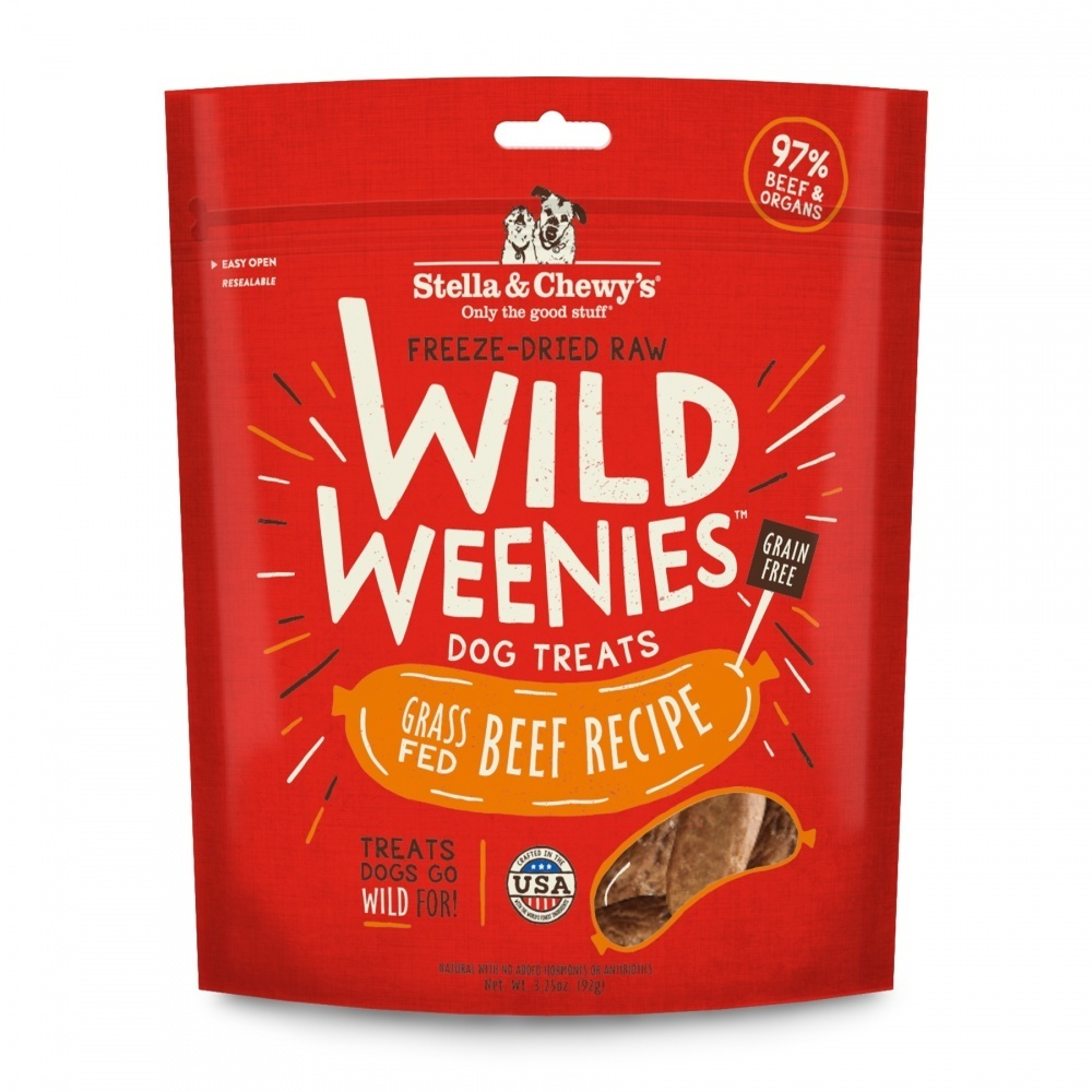 Stella & Chewy's Wild Weenies Beef Dog Treats, 3.2 oz.