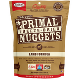 Primal Lamb Formula Freeze-Dried Dog Food Nuggets, 14 oz.