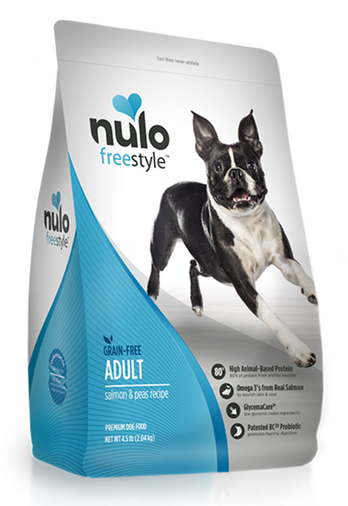 Nulo FreeStyle Salmon & Peas Grain-Free Adult Dry Dog Food, 11 lbs.