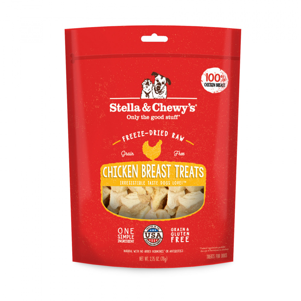 Stella & Chewy's Crunchy Chicken Breast Dog Treats, 2.8 oz.