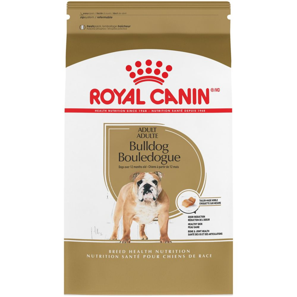 Royal Canin Bulldog Adult Dry Dog Food, 30 lbs.