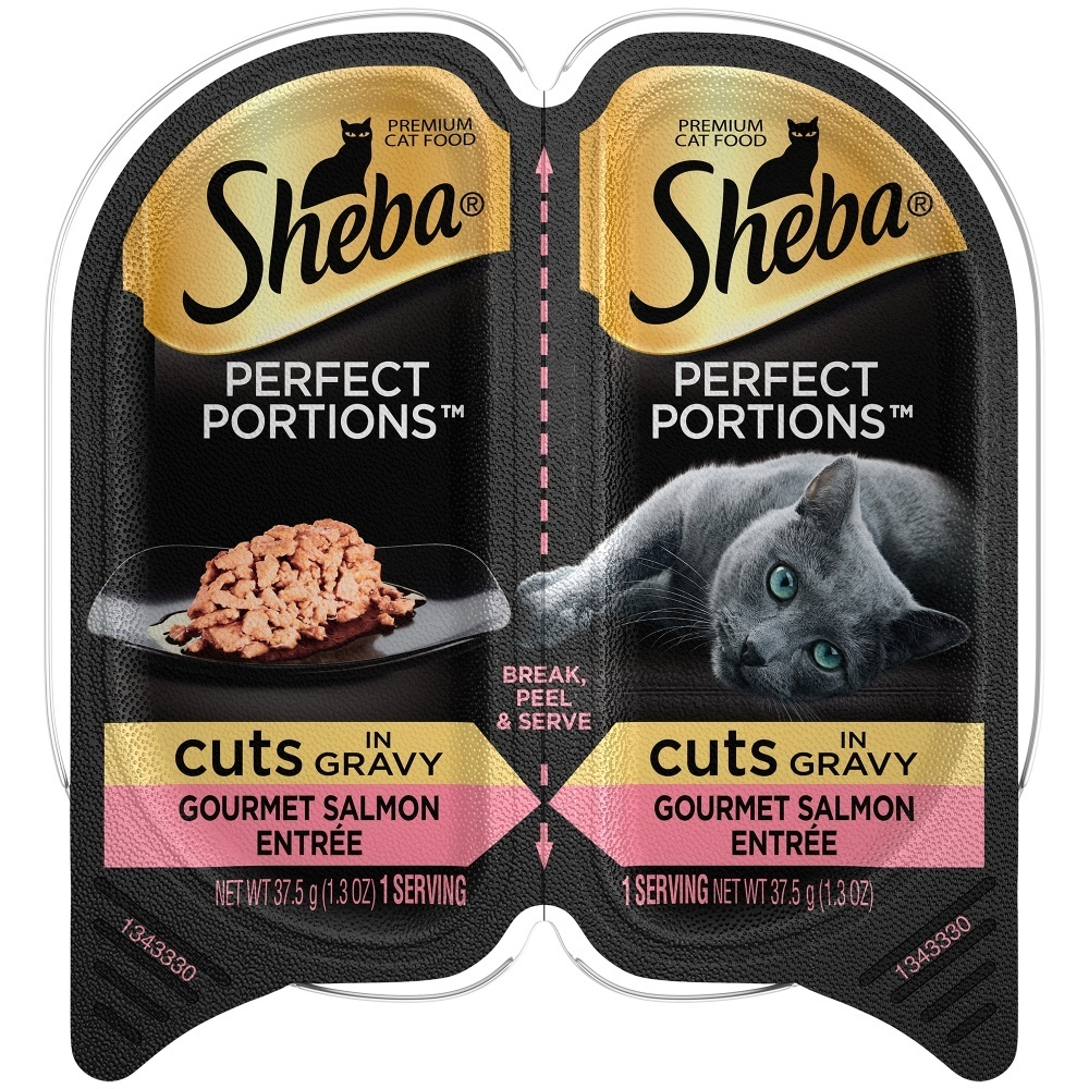 Mars Pet Care Sheba Perfect Portions Salmon Cat Food 2.6 oz Can