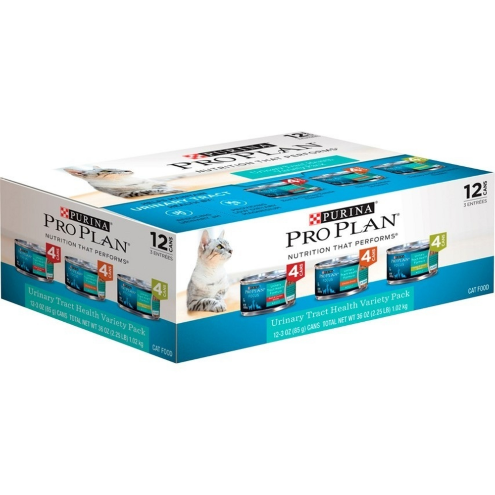 Purina Pro Plan Urinary Tract Health Wet Cat Food, 3 oz. (12 Pack)