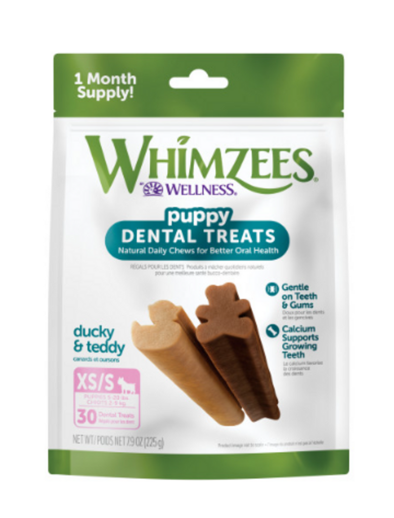 Whimzees Extra Small Natural Dental Dog Treats, 8 oz. (30 Count)