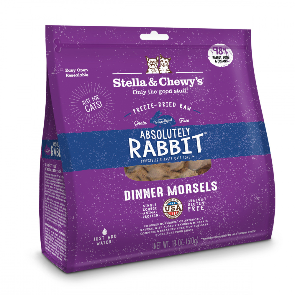Stella & Chewy's Sea-Licious Salmon & Cod Dinner Morsels Freeze-Dried Cat Food, 3.5 oz.