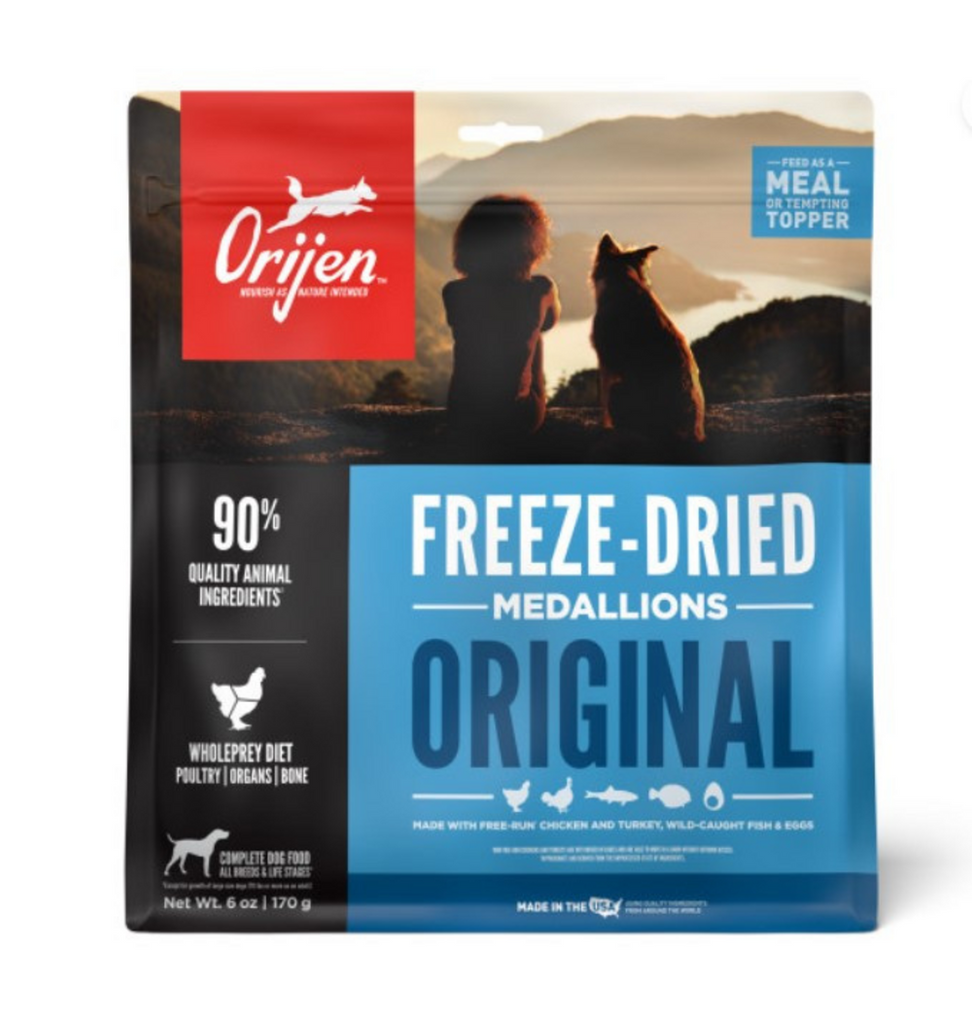 Orijen Adult Freeze-Dried Dog Food, 16 oz.