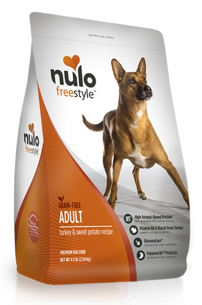 Nulo FreeStyle Turkey & Sweet Potato Grain-Free Adult Dry Dog Food, 11 lbs.