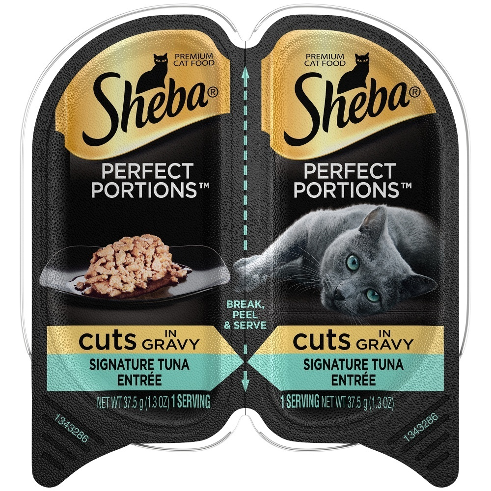 Sheba Tuna in Gravy Wet Cat Food, 2.6 oz.