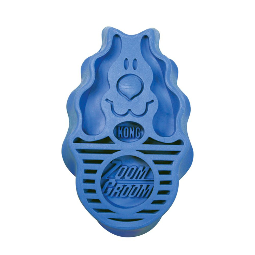 Kong Zoomgroom Large Dog Brush, Promotes Healthy Skin And Coat