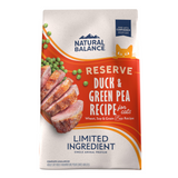 Natural Balance Limited Ingredient Duck & Green Pea Dry Cat Food, 10 lbs.