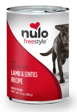 Nulo FreeStyle Lamb & Lentils Grain-Free Canned Dog Food, 13 oz.