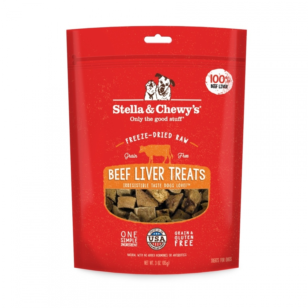 Stella & Chewy's Beef Liver Dog Treats, 3 oz.