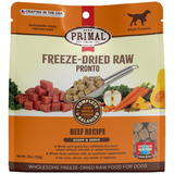 Primal Beef Formula Freeze-Dried Pronto Dog Food, 25 oz.