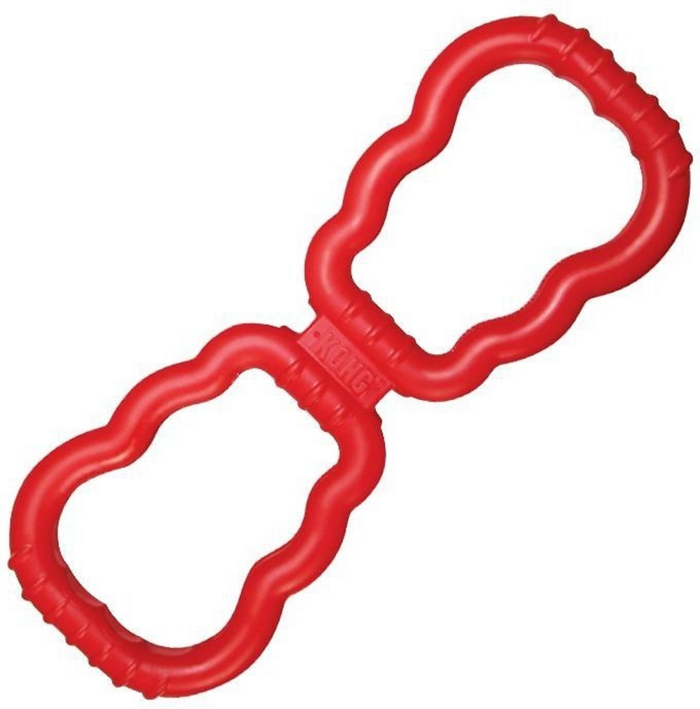 KONG Tug Dog Toy with Comfortable Grips, Medium
