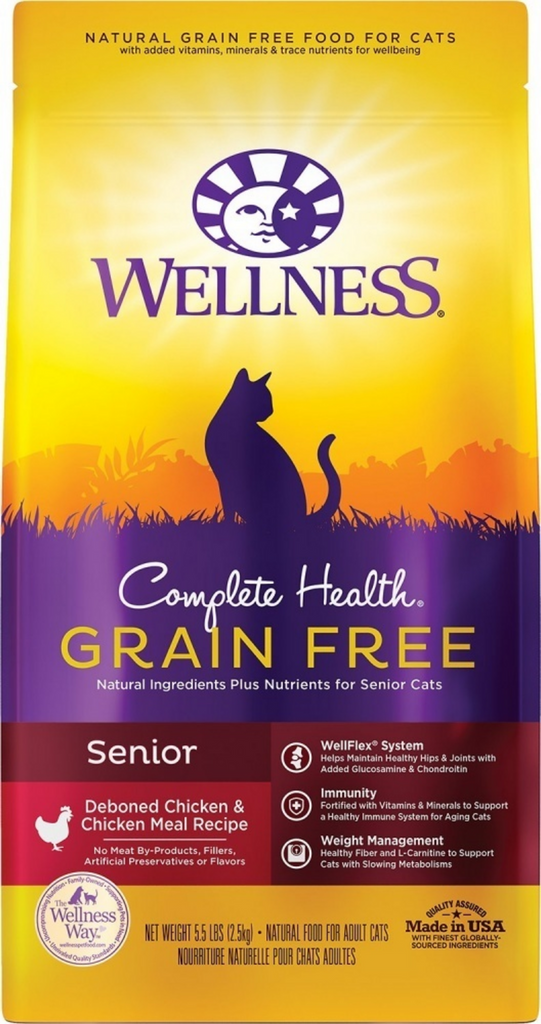 Wellness Age Advantage Grain-Free Dry Cat Food, 5.5 lbs.