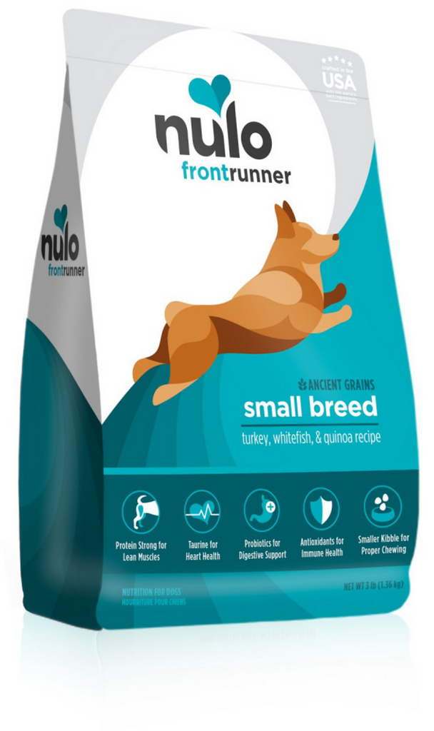 Nulo Frontrunner Ancient Grains Turkey & Whitefish Small Breed Dry Dog Food, 11 lbs.