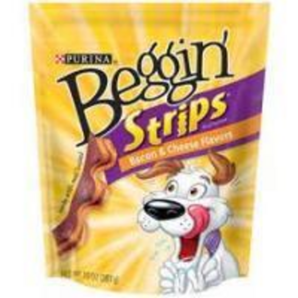 Purina Beggin' Strips Bacon & Cheese Flavor Dog Treats, 25 oz.