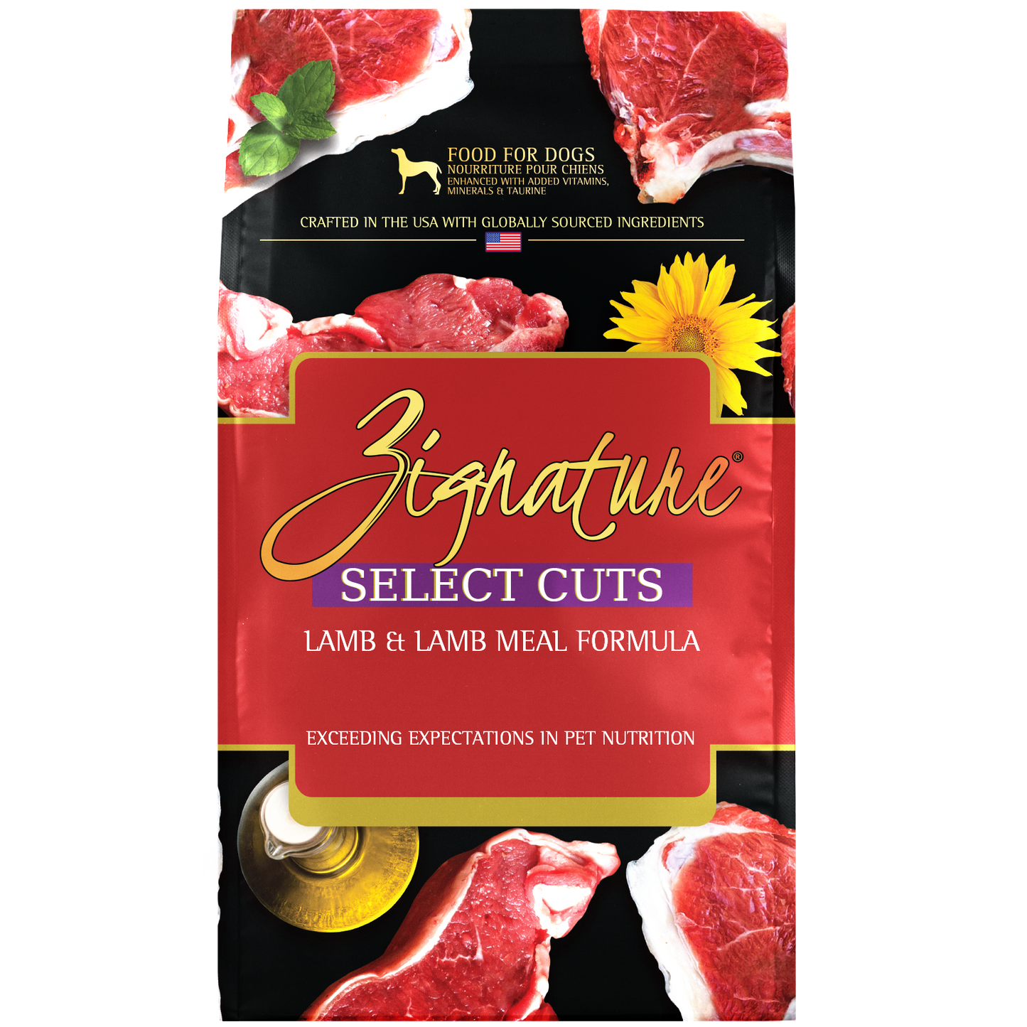 Zignature Select Cuts Lamb Formula Legume-Free Dry Dog Food - 25 lbs