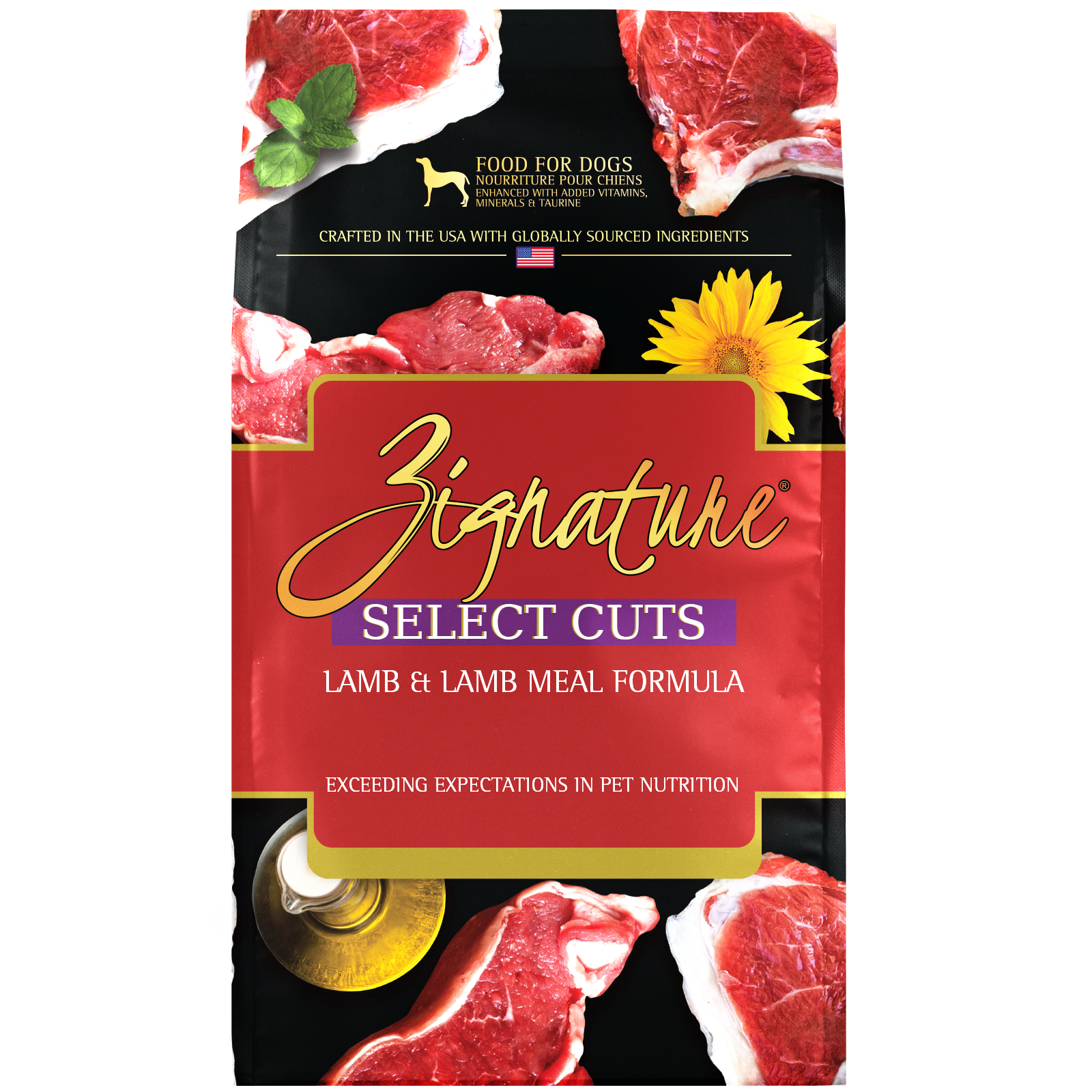 Zignature Select Cuts Lamb Formula Legume-Free Dry Dog Food - 25 lbs
