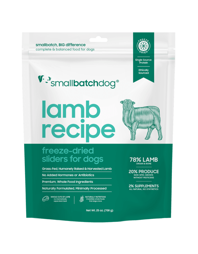 Smallbatch Lamb Batch Freeze-Dried Raw Dog Food 14oz