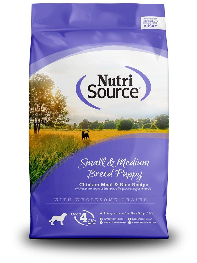 NutriSource Chicken Meal & Rice Dry Puppy Food, 12 lbs.