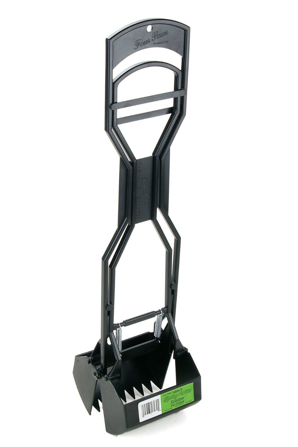 Four Paws Wee-Wee Allen's Spring Action Pooper Scooper for Grass, 28 in.