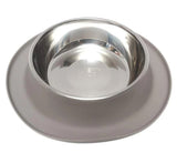 Messy Mutts Silicone Feeder with Stainless Steel Bowl, X-Large