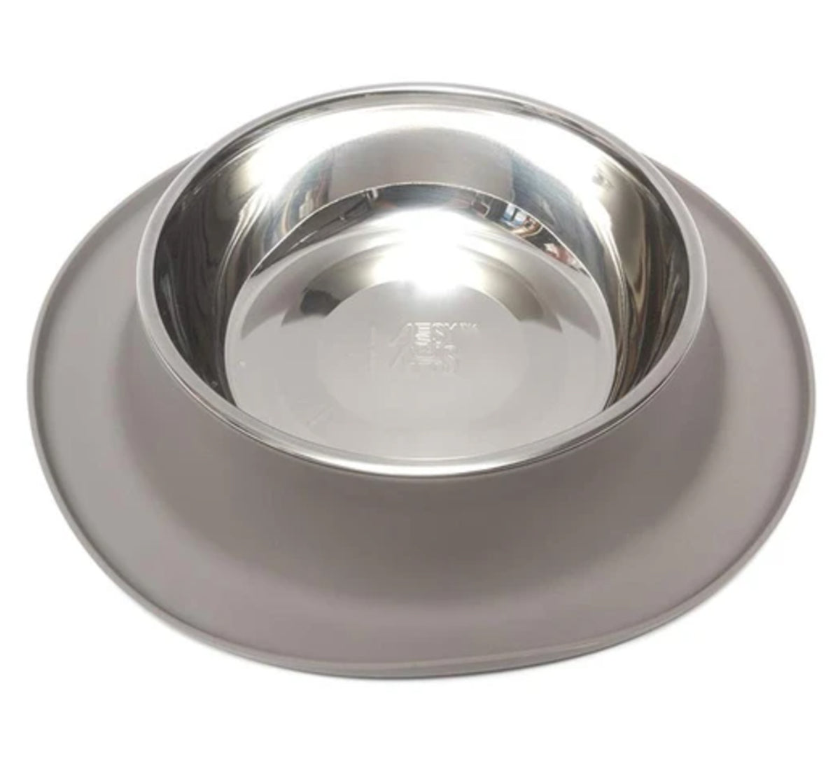 Messy Mutts Silicone Feeder with Stainless Steel Bowl, X-Large
