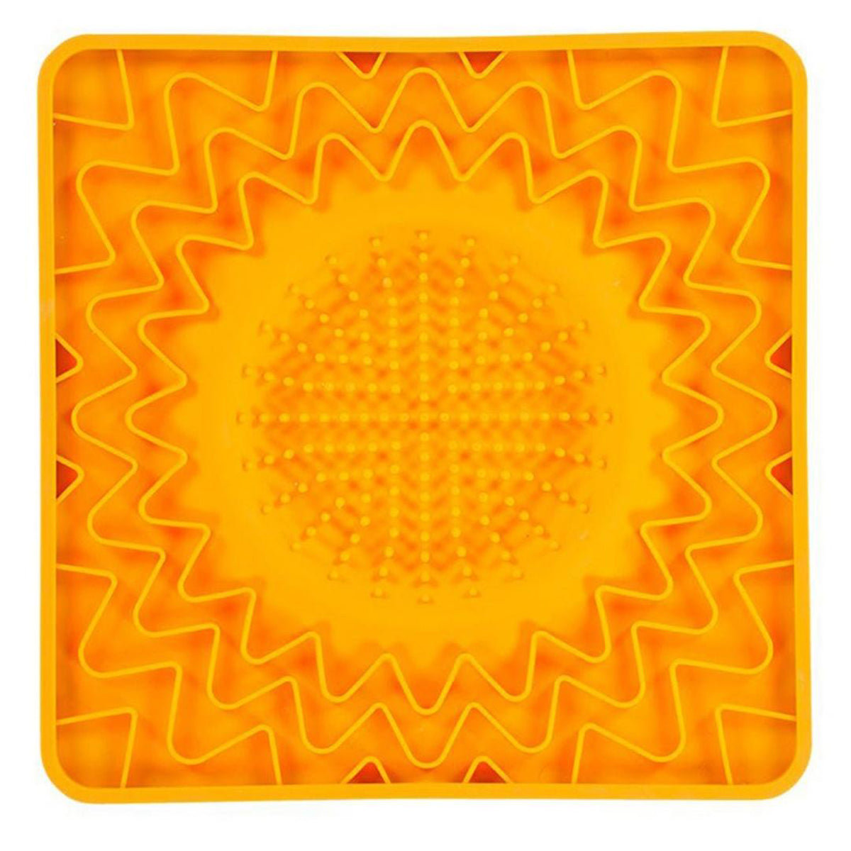 Messy Mutts Silicone Licking Bowl Mat 9.5 X 9.5 Pack Of 1 Cat