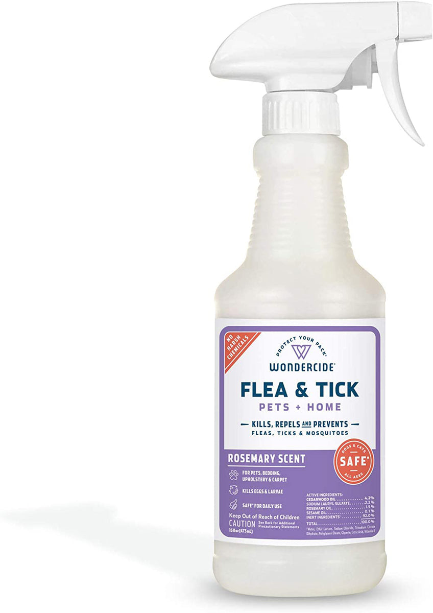 Wondercide Rosemary Flea & Tick Spray for Pets + Home, 16 fl. oz.