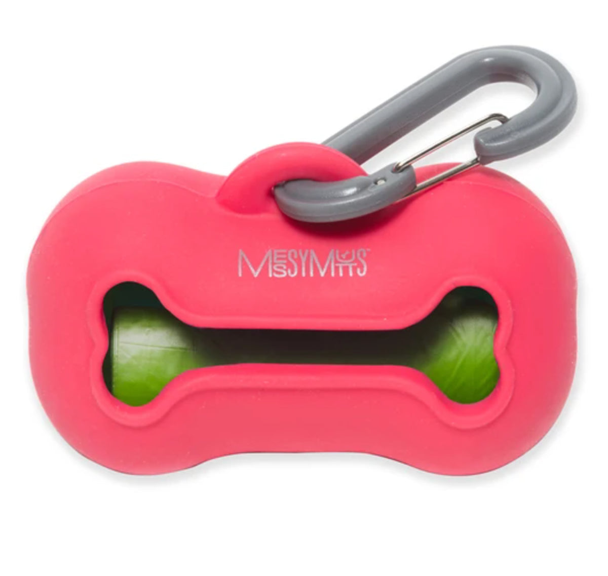 Messy Mutts Red Sanitary Dog Waste Bag Dispenser