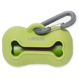 Messy Mutts Green Sanitary Dog Waste Bag Dispenser
