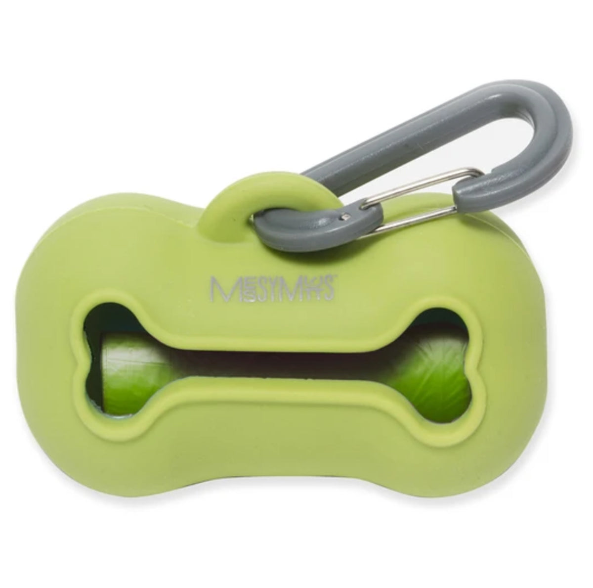Messy Mutts Green Sanitary Dog Waste Bag Dispenser