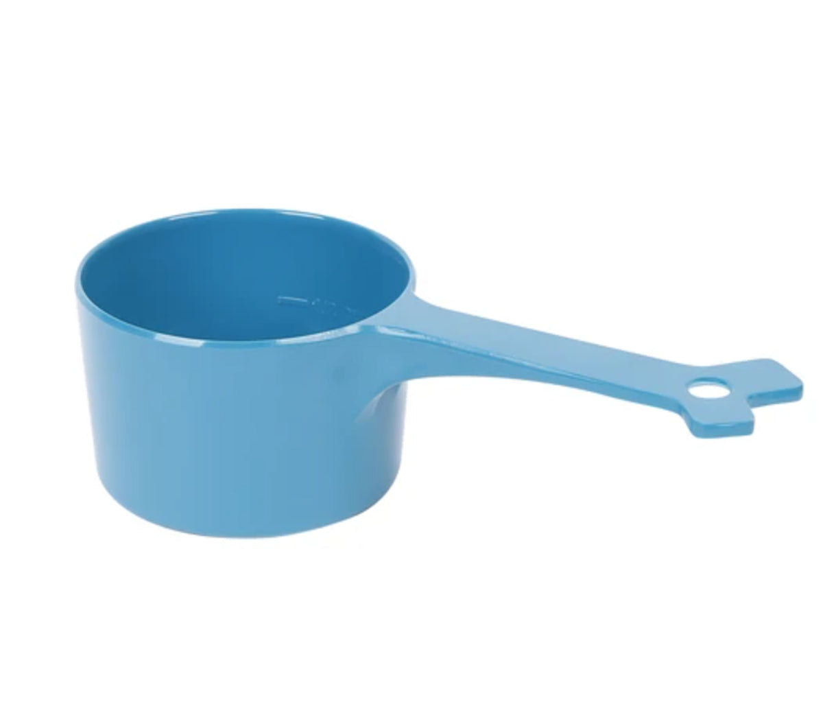 Messy Mutts Blue Dog Food Scoop, 1 Cup