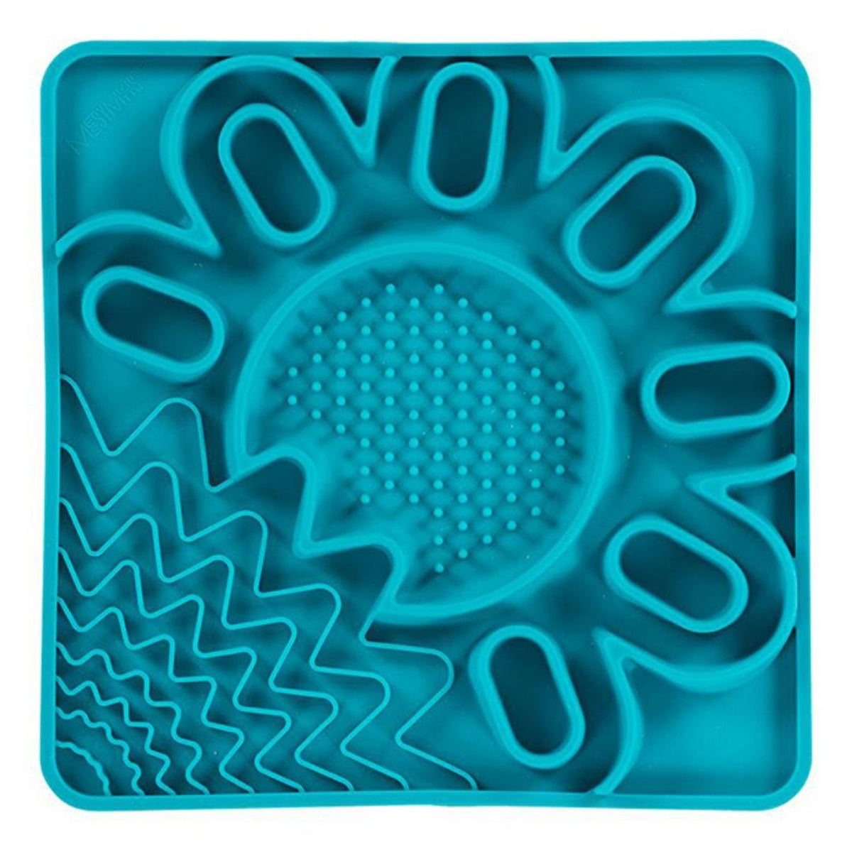 Messy Mutts 9.5" Silicone Lick Mat For Dogs, Pack Of 1 Can