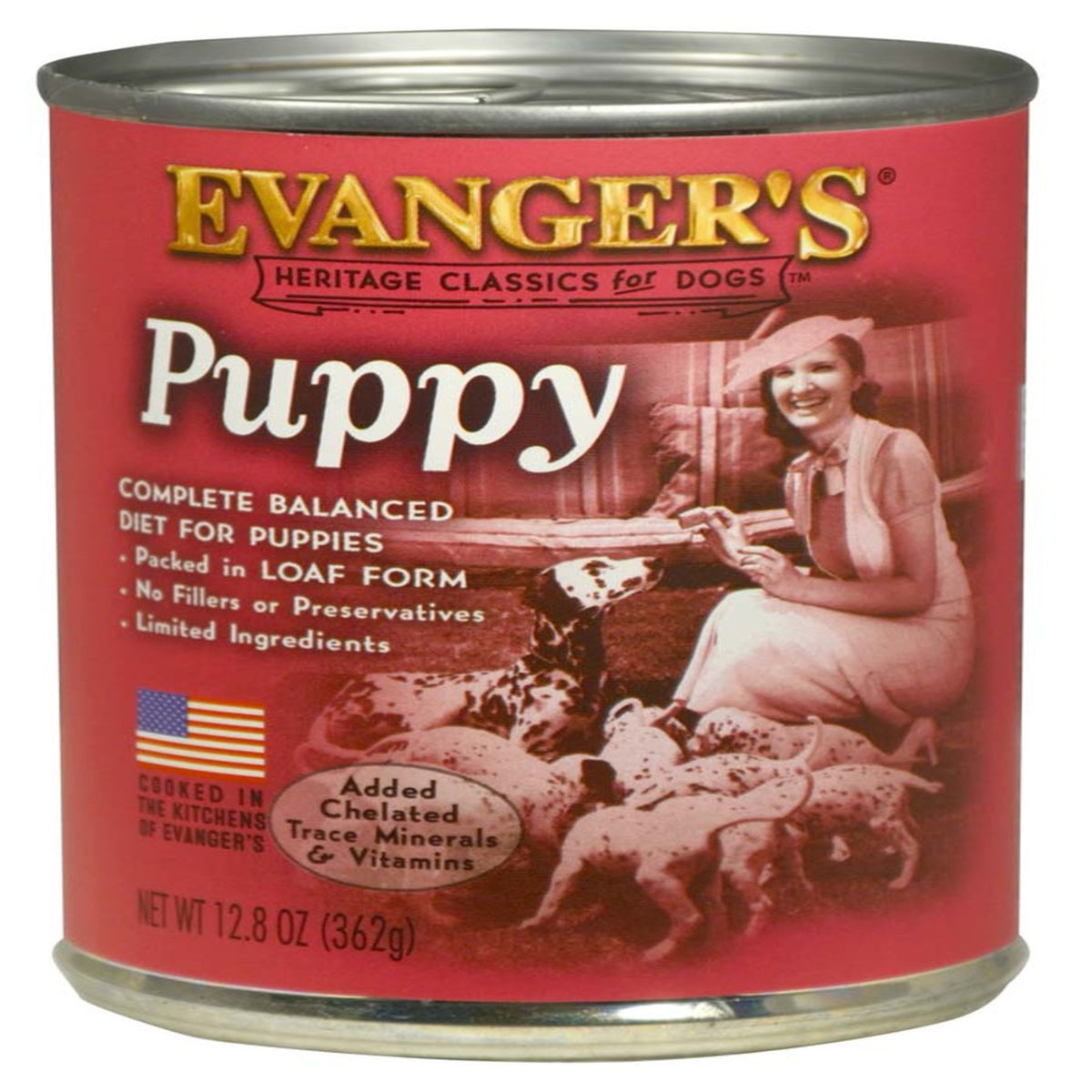 Evanger's Heritage Classics Puppy Wet Dog Food, 12.5 oz.