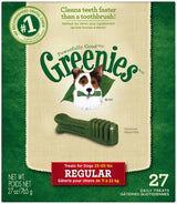 Greenies Regular Size Natural Dental Dog Treats, 27 oz.
