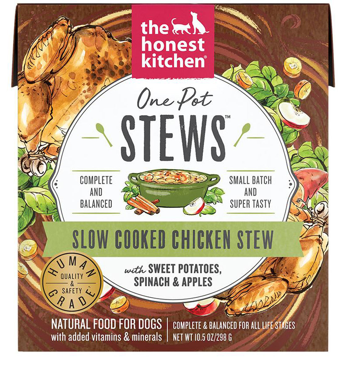 The Honest Kitchen Smreland Chicken Stew Wet Cat Food 10.5oz