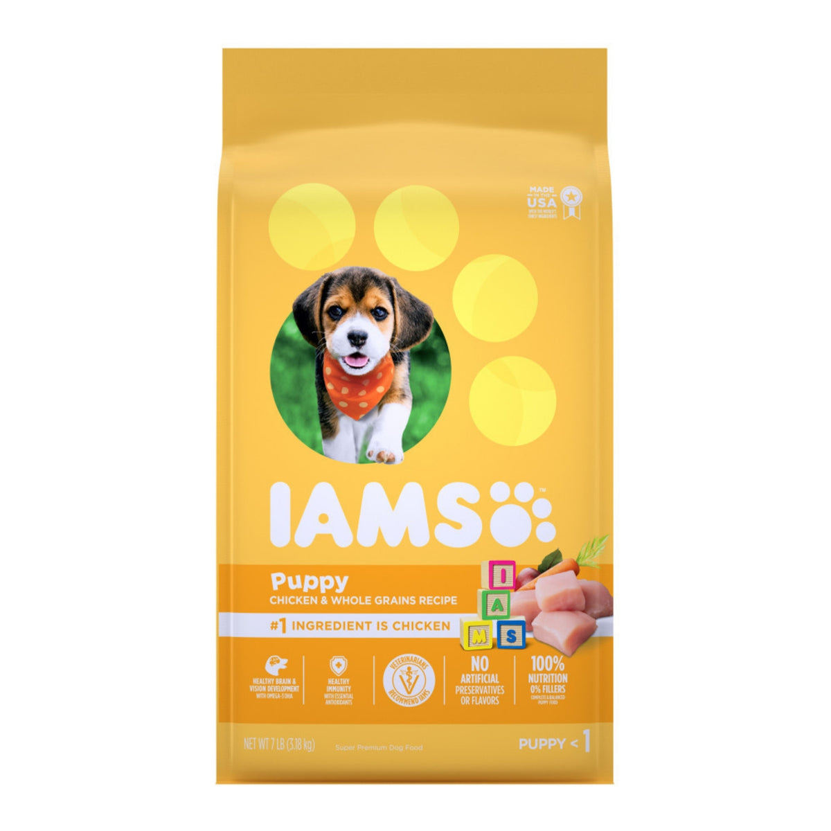Iams ProActive Health Smart Puppy Chicken Dry Dog Food - 7lb