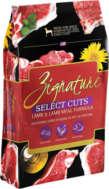 Zignature Select Cuts Lamb Formula Legume-Free Dry Dog Food - 4 lbs
