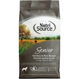 NutriSource Senior Chicken & Rice Recipe with Wholesome Grains Dry Dog Food, 4 lbs.