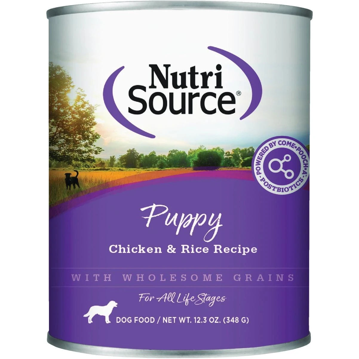 NutriSource Chicken & Rice Wet Puppy Food, 12.3 oz.