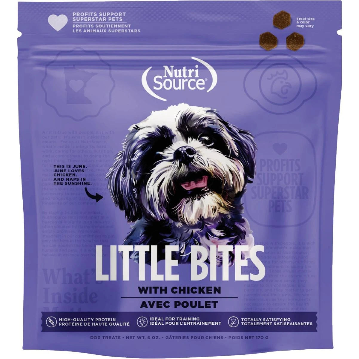 NutriSource Chicken Dog Treats, 6 oz.