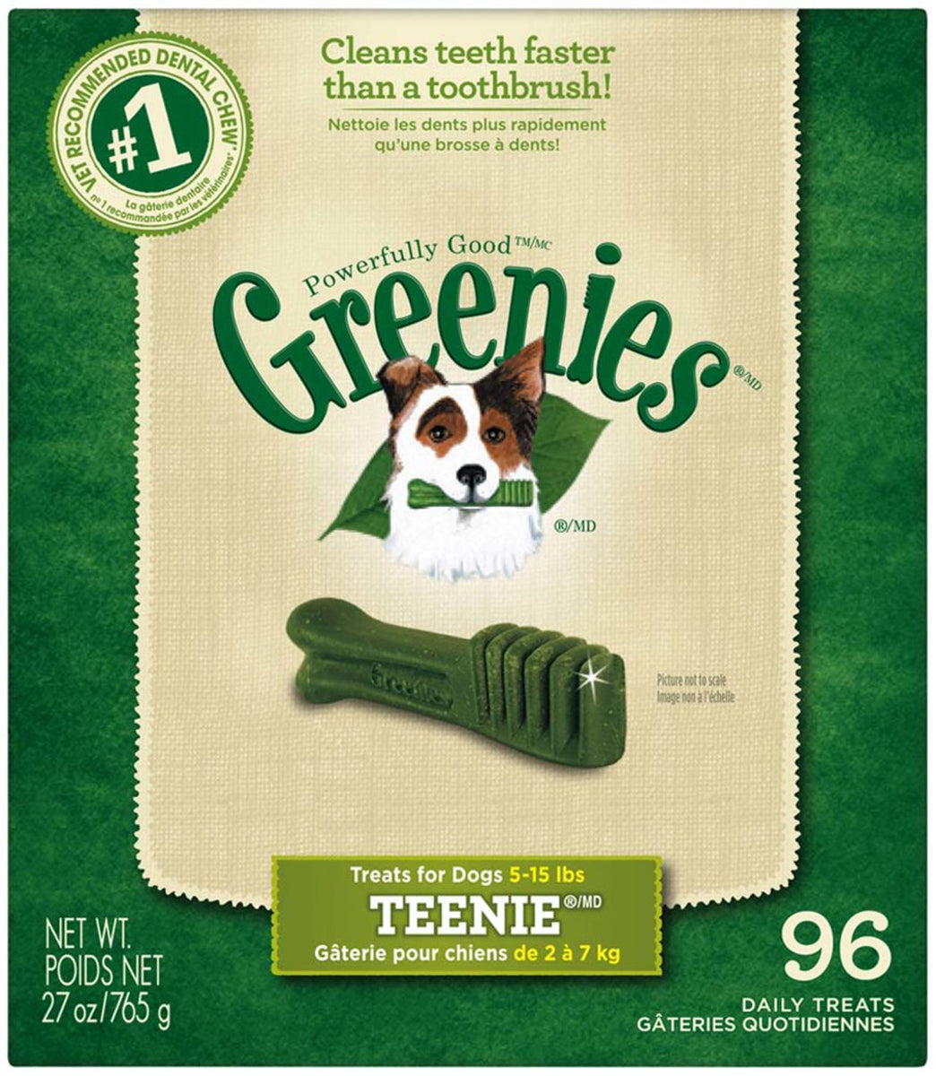 Greenies Teenie Size Original Chicken Flavor Dental Dog Treats, 27 oz.