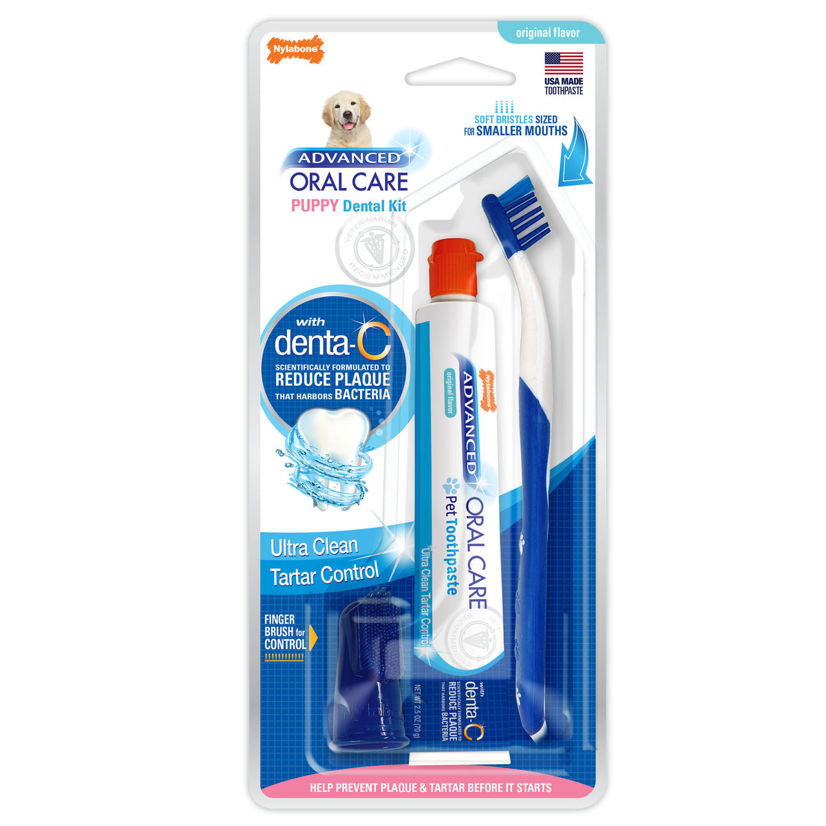 Nylabone Puppy Dental Kit, 2.5 oz. (3 Pack)