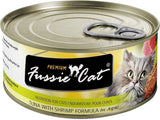 Fussie Cat Premium Tuna with Shrimp Canned Cat Food, 2.8 oz.