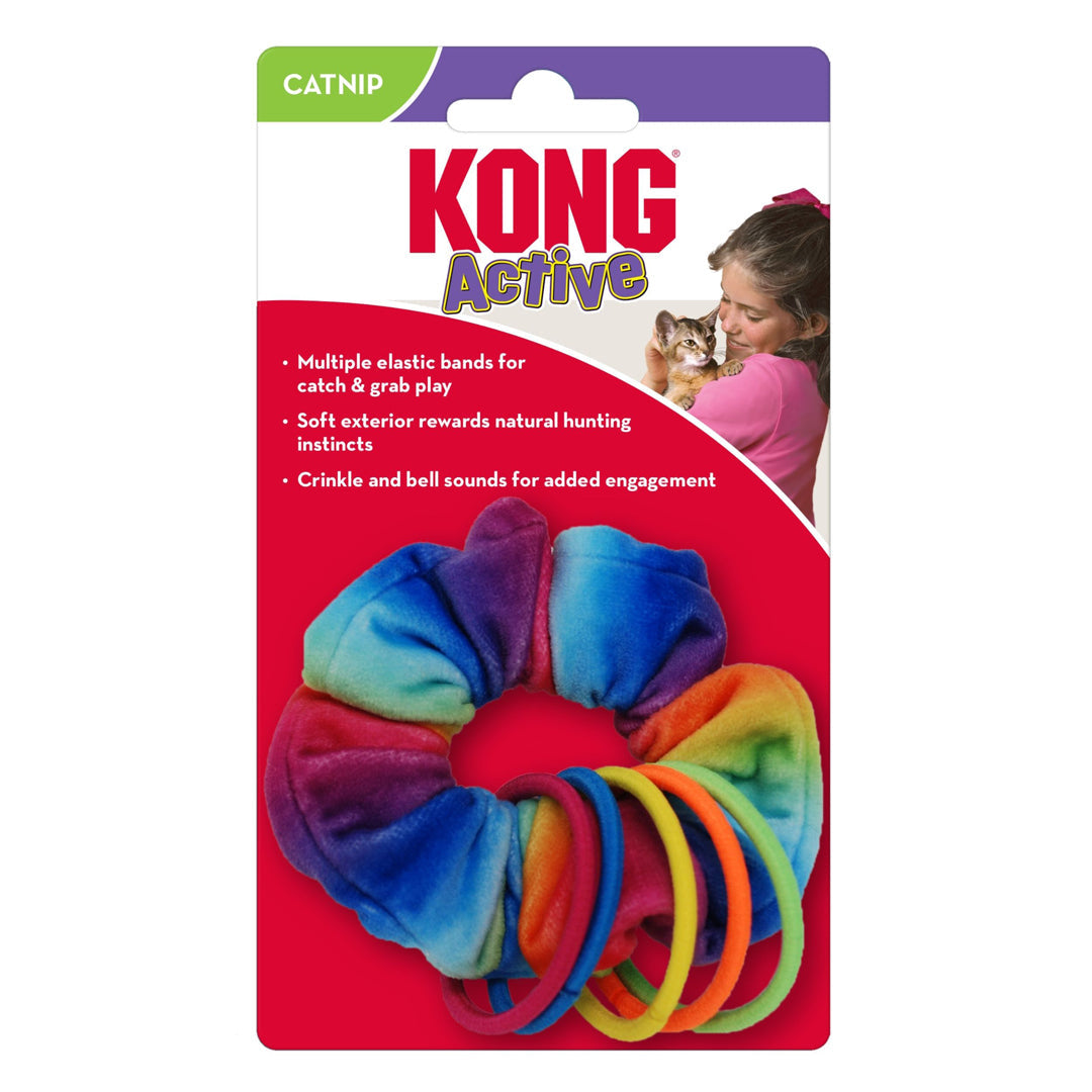 Kong Active Scrunchie Cat Ring Toy One Size